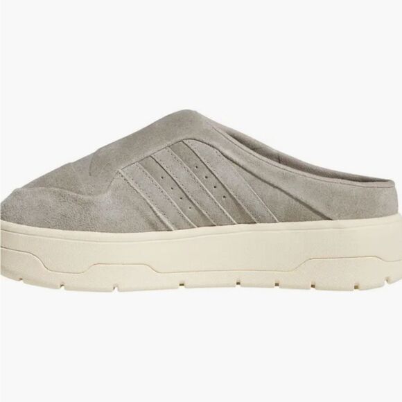 Adidas Rivalry Mule Shoes- Putty Beige/Warm Vanilla - Picture 3 of 12